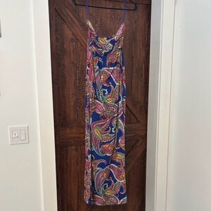 Banana Republic Paisley Maxi Dress
